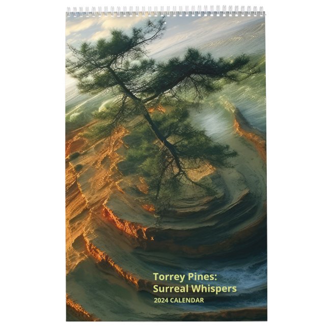 Calendário Torrey Pines: Sussurreal Whispers (Capa)
