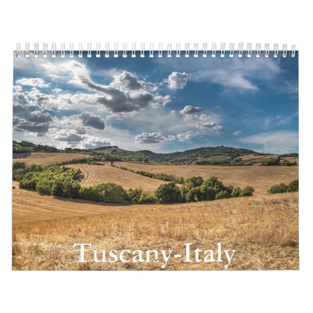 Calendário Toscana-Itália (Capa)