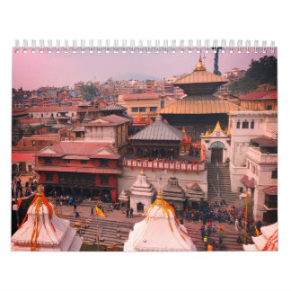 Calendário tour no Nepal