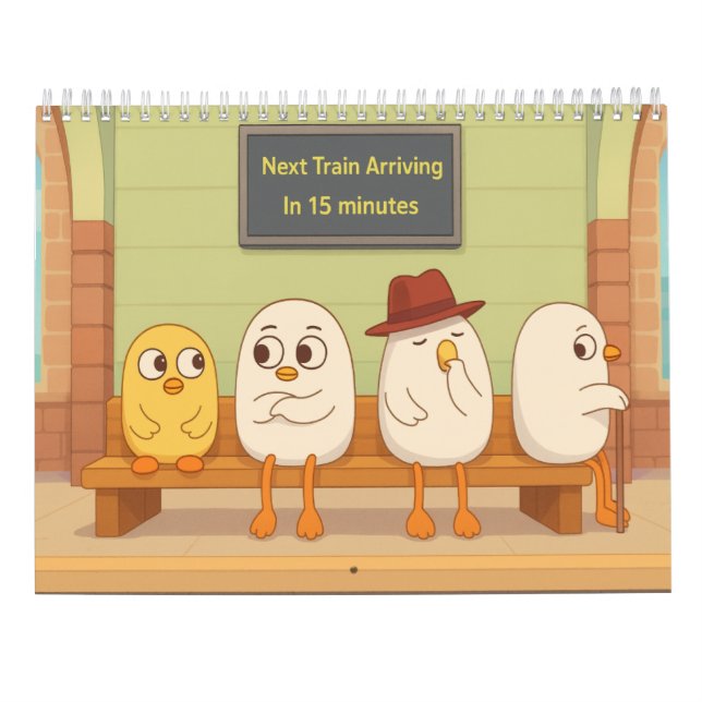 Calendário Tourist (Verso)