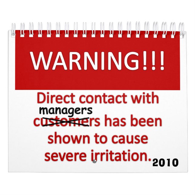 Calendário Trabalho Humor 2010 (Capa)