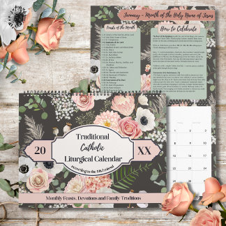 Calendário Traditional 1962 Missal Catholic Liturgical