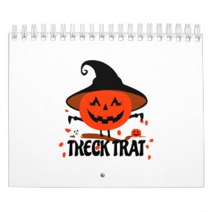 Calendário Treck Trat Pumpkin sorrindo