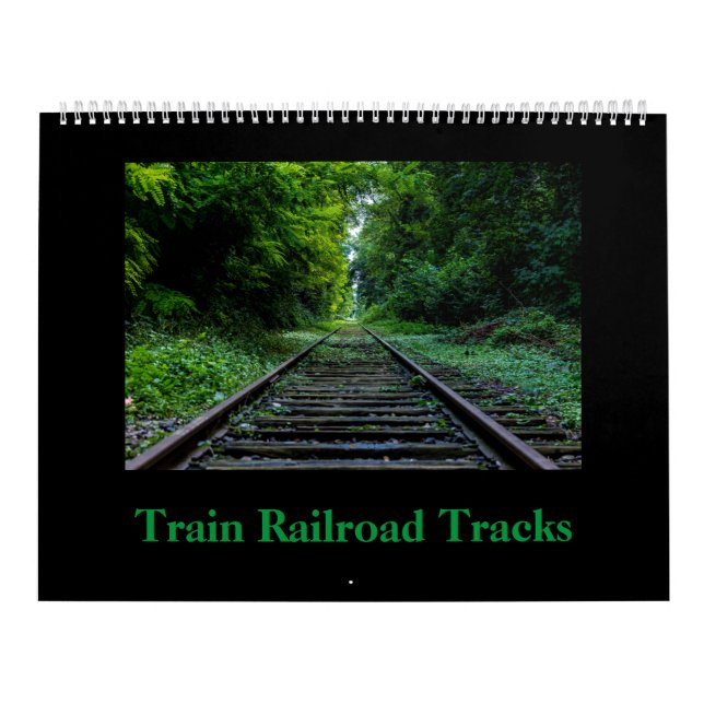 Calendário Trilha de Trem Ferrovia (Capa)