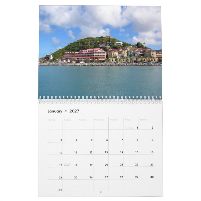 Calendário tropical do paraíso 2010 (Jan 2027)