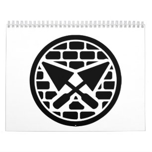 Calendário Trowel do pedreiro