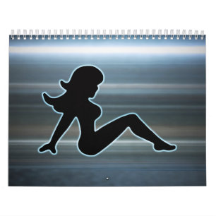 Calendário Trucker Girl on Metal