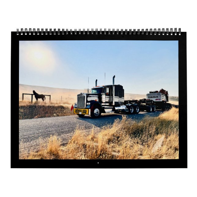 Calendário Trucking Out West Calendar (Capa)