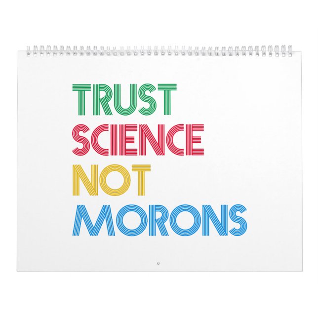Calendário trust science Calendar (Capa)
