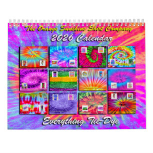 Calendário Tudo Tie-Dye 2026