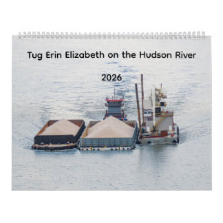 Calendário Tug Erin Elizabeth 2026 Calendar
