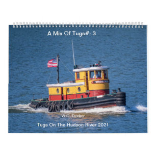 Calendário Tugs No Rio Hudson 2021 — Uma Mistura De Tugs#:3