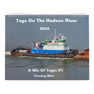 Calendário Tugs No Rio Hudson Uma Mistura De Tugs#: 1