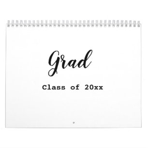 Calendário Turma de formatura de 2023 parabéns adicione seu n