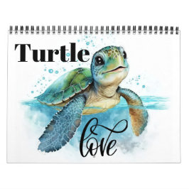 Calendário TURTLE Love
