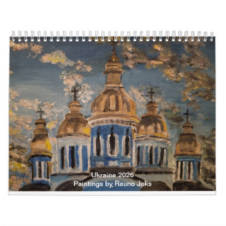 Calendário Ukraine 2026 Calendar