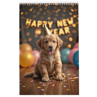 Calendário Um Ano de Cachorros Adoráveis