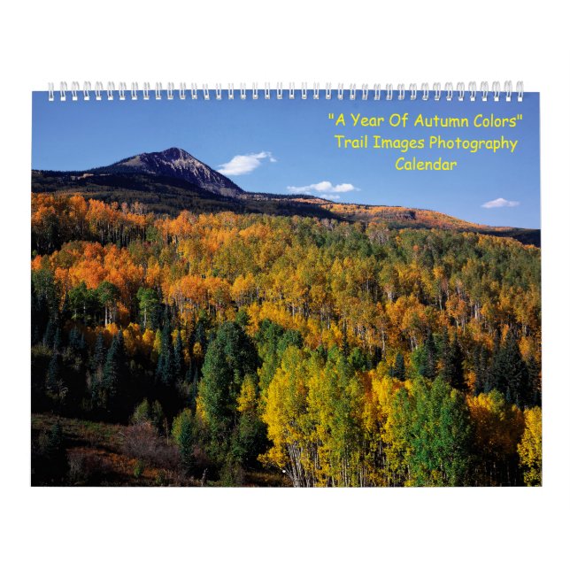 Calendário "Um Ano de Cores de Outono" (Capa)
