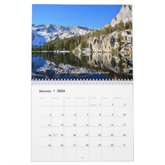 Calendário Um Ano de Maravilha Natural 