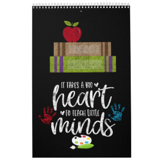 Calendário Um ano de motivação dos professores