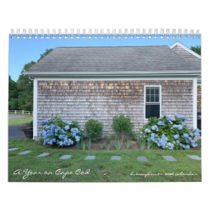 Calendário Um ano em Cape Cod: dreamflower 2025