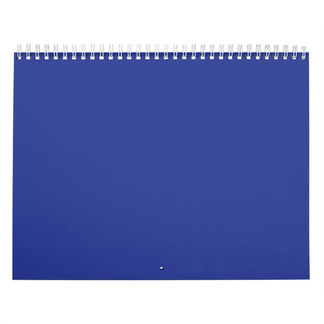 Calendário um avião voando no céu (Capa)