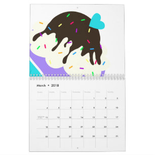 Calendário Um Cheio de doçura