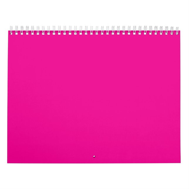 Calendário um fundo cor-de-rosa com uma (Capa)