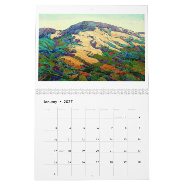 Calendário Um lugar Tangled, 2010/2011 (Jan 2027)