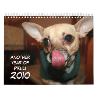 Calendário Um outro ano de Piruli - 2010