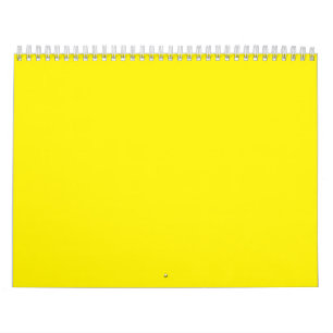 Calendário Um quadrado amarelo centrado num fundo branco limp