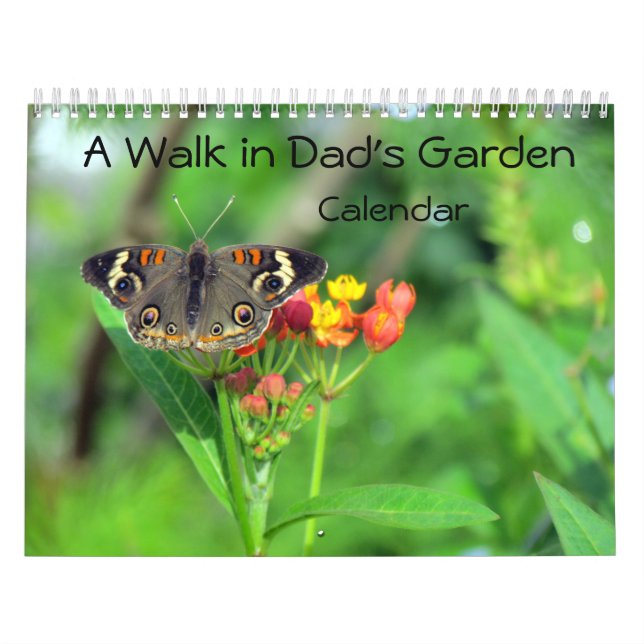 Calendário Uma Caminhada No Jardim Pai (Capa)