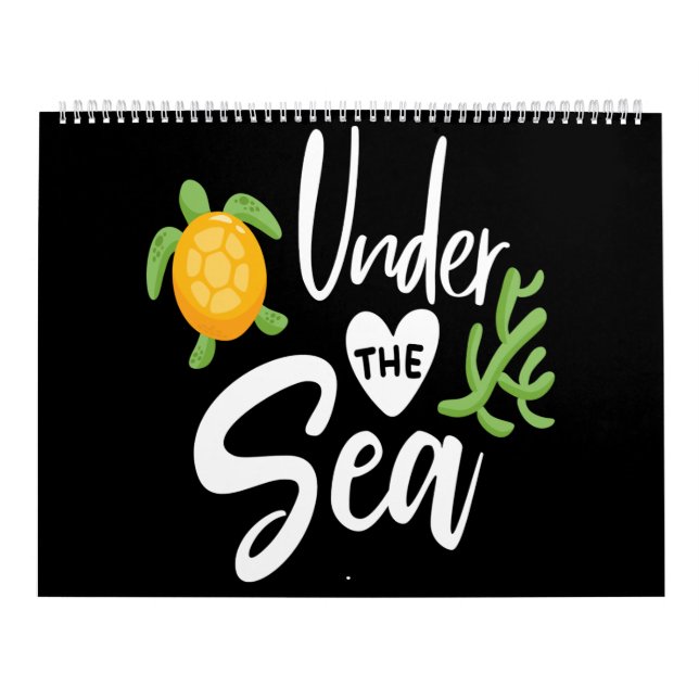 Calendário under the sea (Capa)