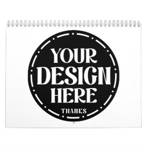 Calendário Único, elegante, limpo e ousado