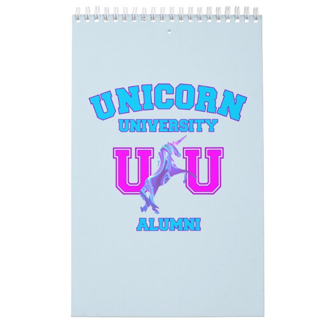 Calendário Universidade Unicorn (Capa)