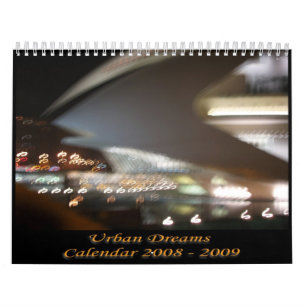 Calendário urbano 08-09 dos sonhos