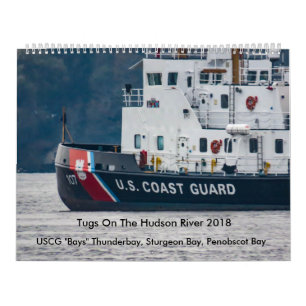 Calendário USCG "late" no Rio Hudson 2018