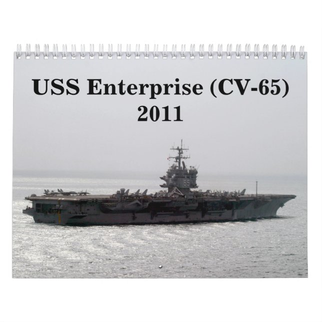 Calendário USS Enterprise 2011 (Capa)