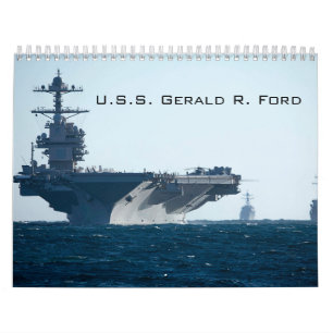 Calendário USS Gerald R Ford