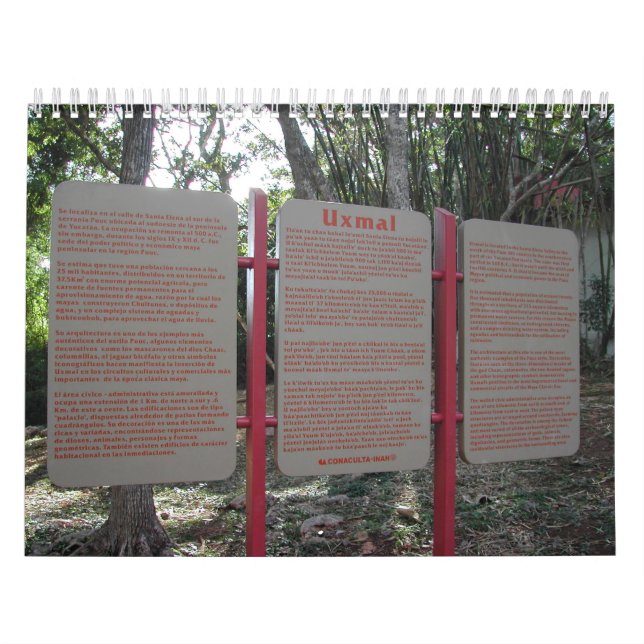 Calendário Uxmal (Capa)