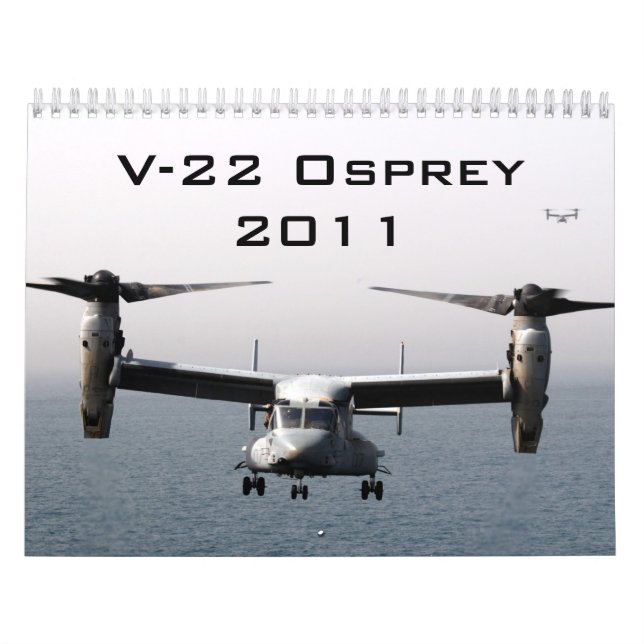Calendário V-22 Osprey 2011 (Capa)