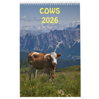 Calendário Vacas