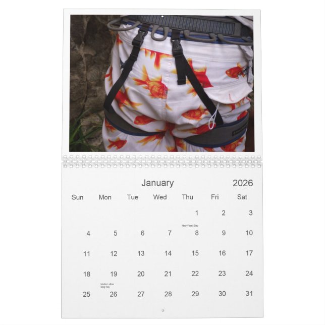 Calendário Vagabundos de escalada 2010 (Jan 2026)