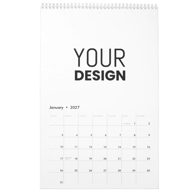 Calendário [Várias Opções] (Jan 2027)