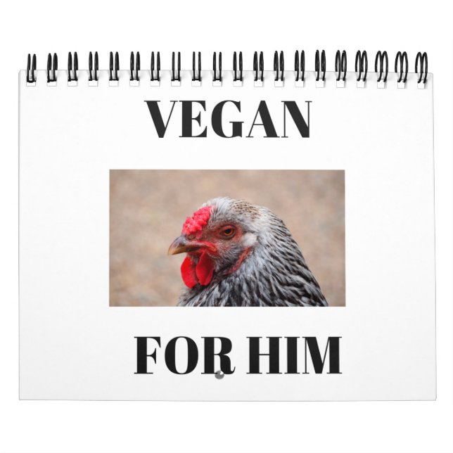Calendário Vegan@ por él| Vegan para ele (Capa)