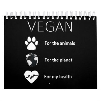 Calendário Vegano por los animales| Vegan para animais