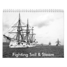 Calendário Vela & vapor de combate