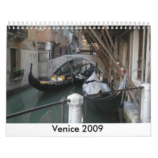 Calendário Veneza 2009 eterno