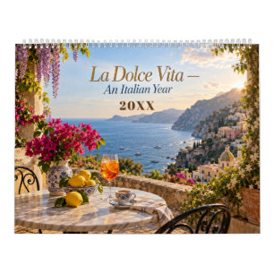 Calendário Verão Italiano La Dolce Vita Viagens
