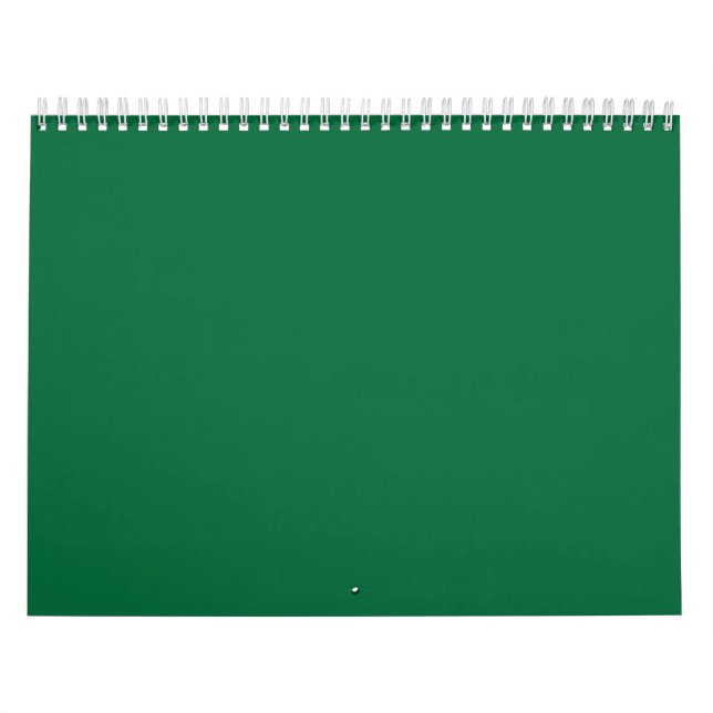 Calendário verde, azure, aqua, azul elétrico, fonte (Capa)